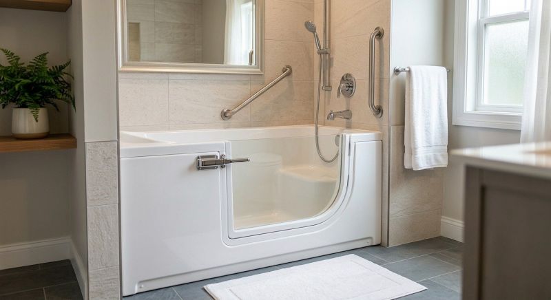Senior Bathtub Installation in Howard County, MD