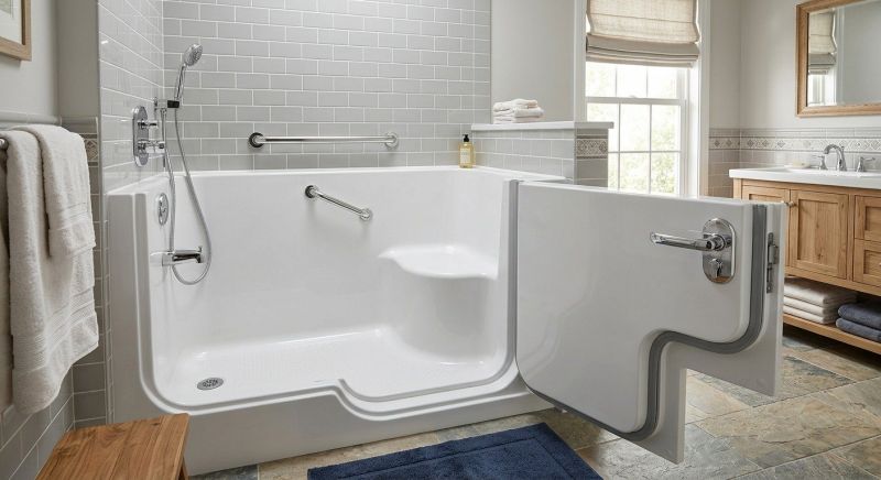 Elderly Bathtub Installation in Newark, DE