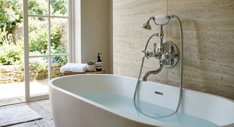 Freestanding Tub Installation in Bucks County, PA